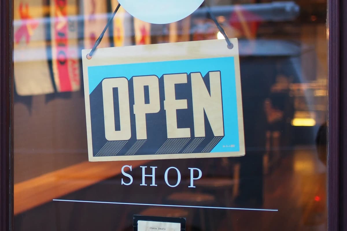 Retail cashier accepting cryptocurrency payment